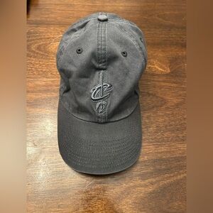 Men's Black Embroidered Cap